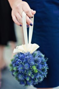blue-and-green-flower-girl-pomanders-300x450